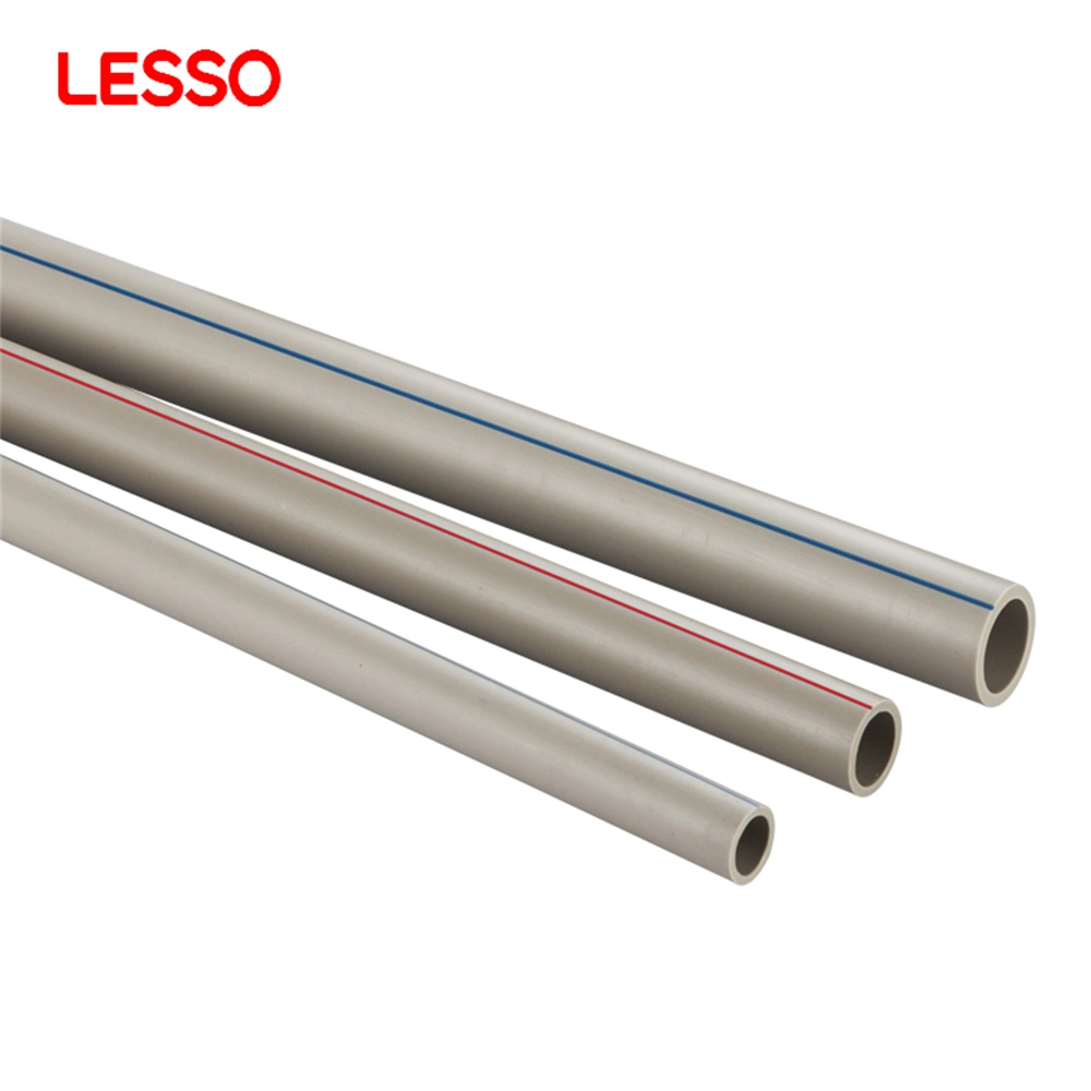 Lesso Straight Coil Pipe White Grey Colour 16 20 25 32 40 50 63 75 90 110 125 160mm PPR Pipeline for Cold and Hot Water Supply