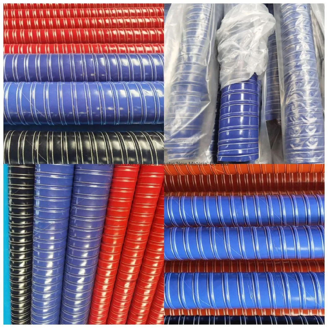 4m Flexible Exhaust Pipe Fiberglass Products High Temperature Wire Flexible Pipe