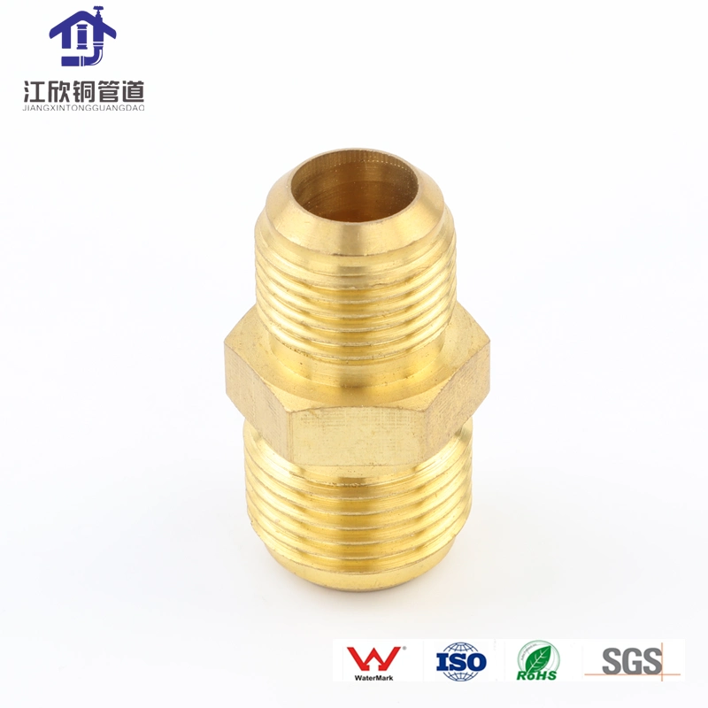 Brass Equal /Different Diameter Pipe Joint Refrigeration Pipe Joint Fitting