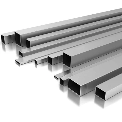 Tuyau carré d'extrusion d'aluminium série 6063, Shs en aluminium fabriqué en Chine